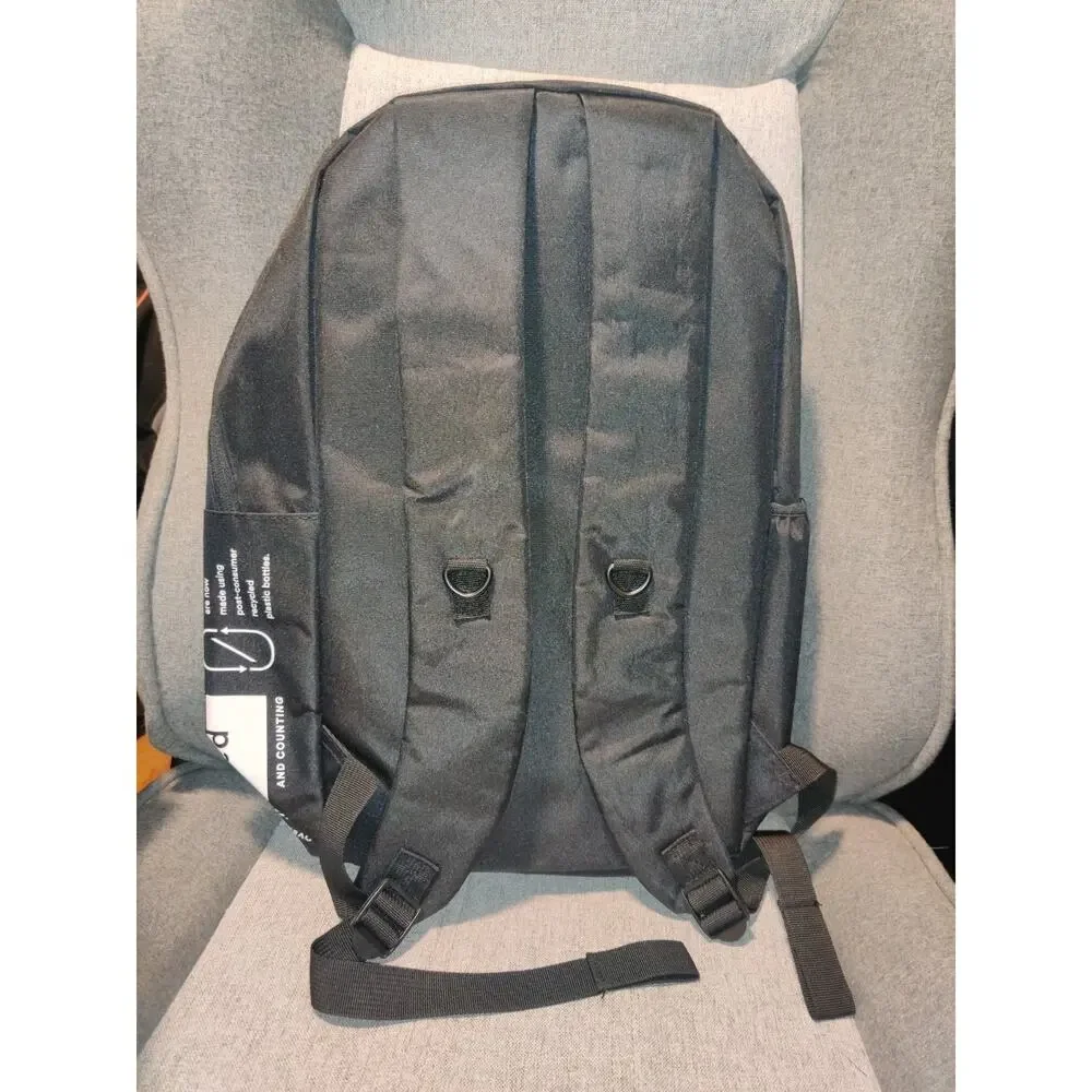 Education First (EF) Backpack Black And White. NWT 2025. Recycled material 18